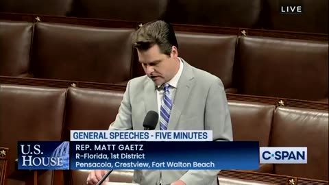 Matt Gaetz - Speaker McCarthy Should Vacate the Chair as Speaker of the House