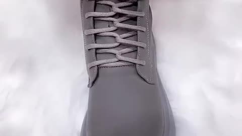 How to tie shoe lace