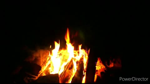 Relaxing fire