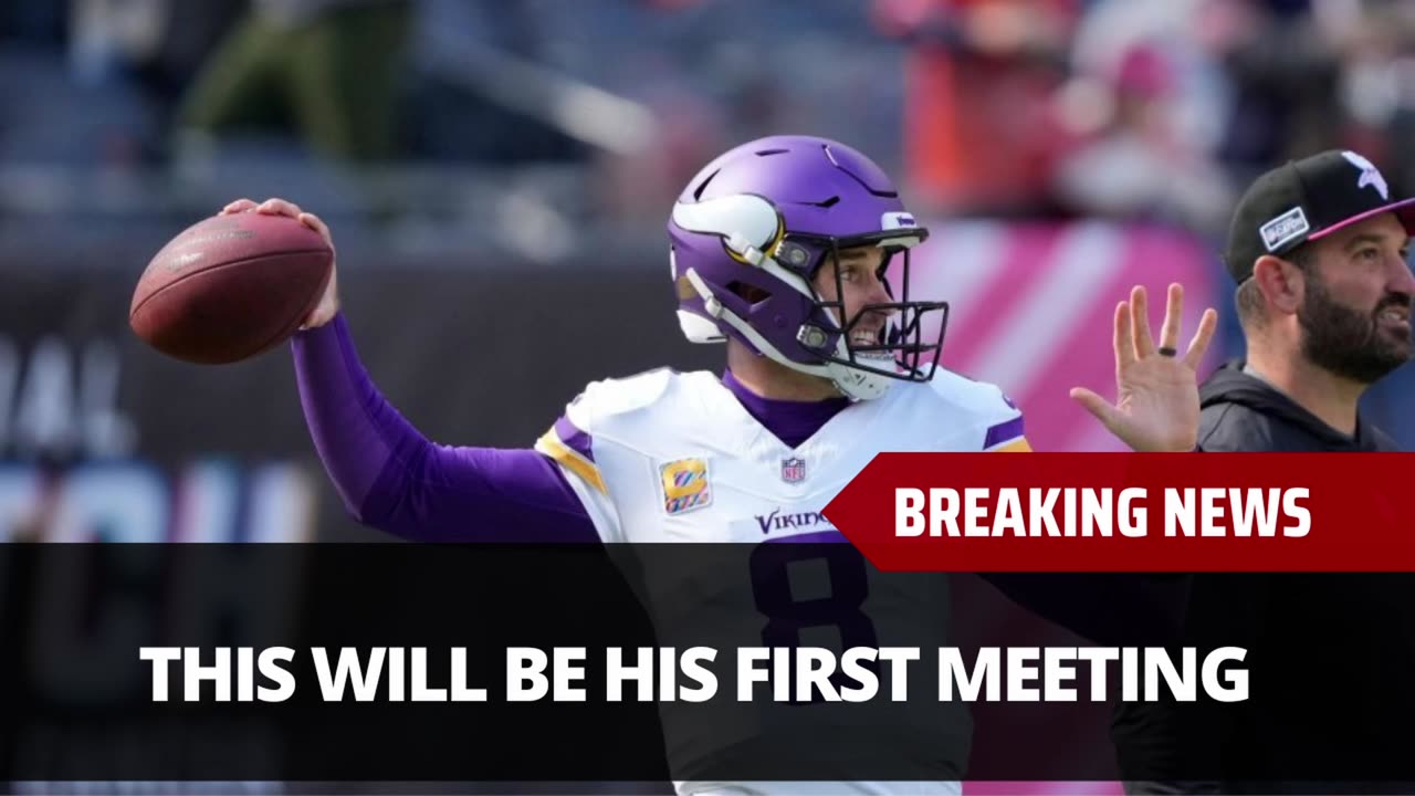 This Is The First Team Kirk Cousins Is Meeting With For Free Agency