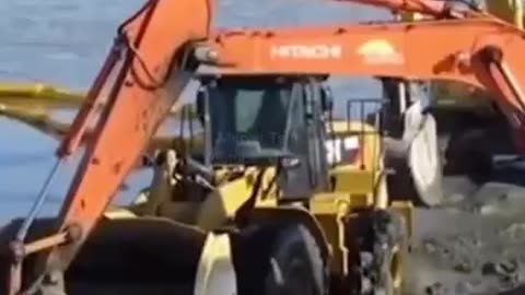 Bulldozer Stuck In Mud ##❗❗