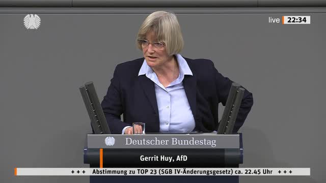 Gerrit Huy Rede vom 01.12.2022 - SGB IV-Änderungsgesetz
