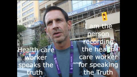 RECORDING THE HEALTH CARE WORKER SPEAKING THE TRUTH AND VIDEO WENT VIRAL