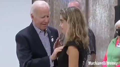 Biden groping his granddaughter