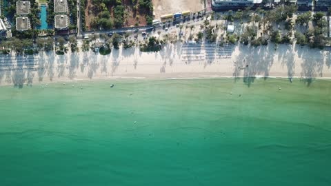 dron in puket (Thailand) beach