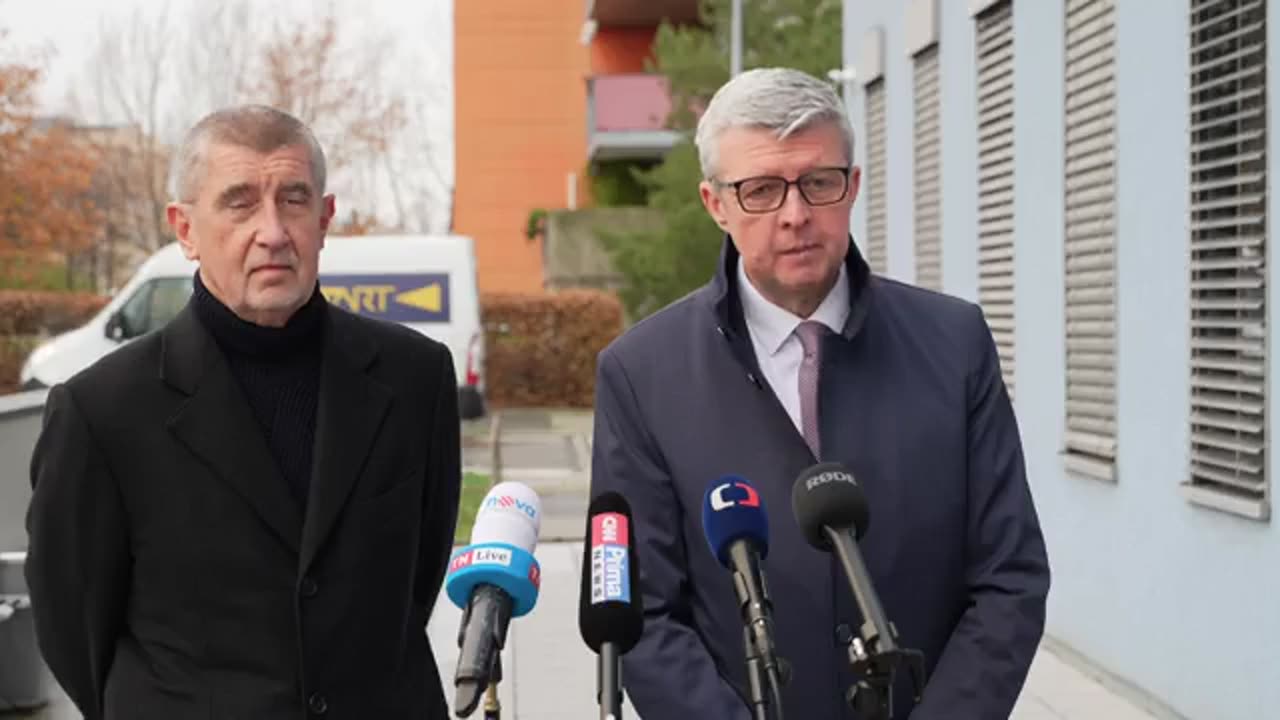 Tisková konference hnutí ANO k protestům proti vládě