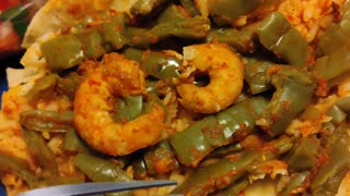 Tacos Nopales & Camaron 🍤 & 🌵in English