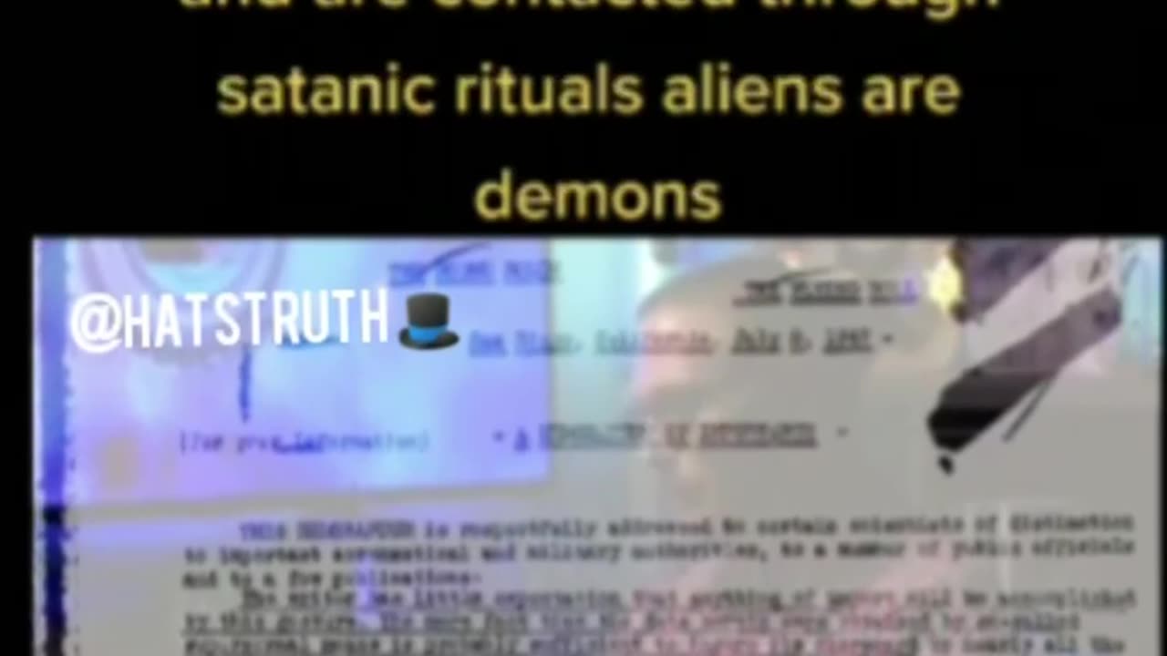 Declassified £BI document 6751 explains interdimensional beings..