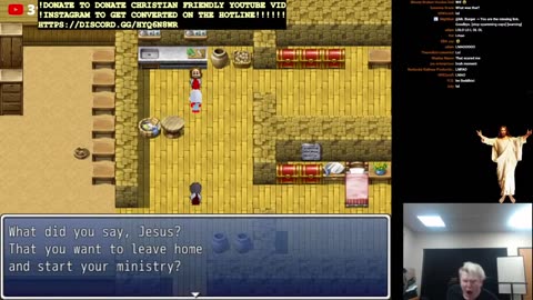 !discord PLAYING JESUS CHRIST RPG WHILE TAKING CALLS! bill Jensen stream reupload 1_13_21