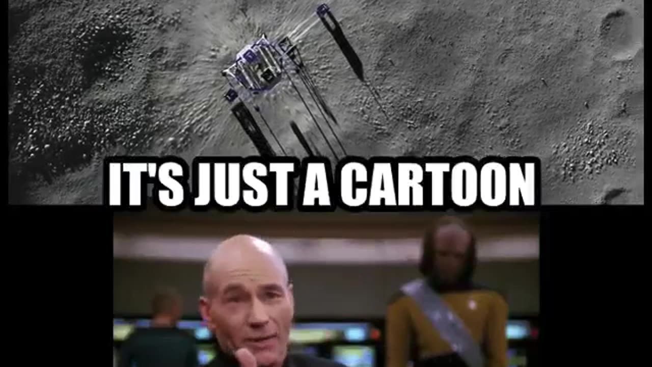 Jeff Bezos Blue Moon Presents Spaceship Landing On The Moon - HILARIOUS