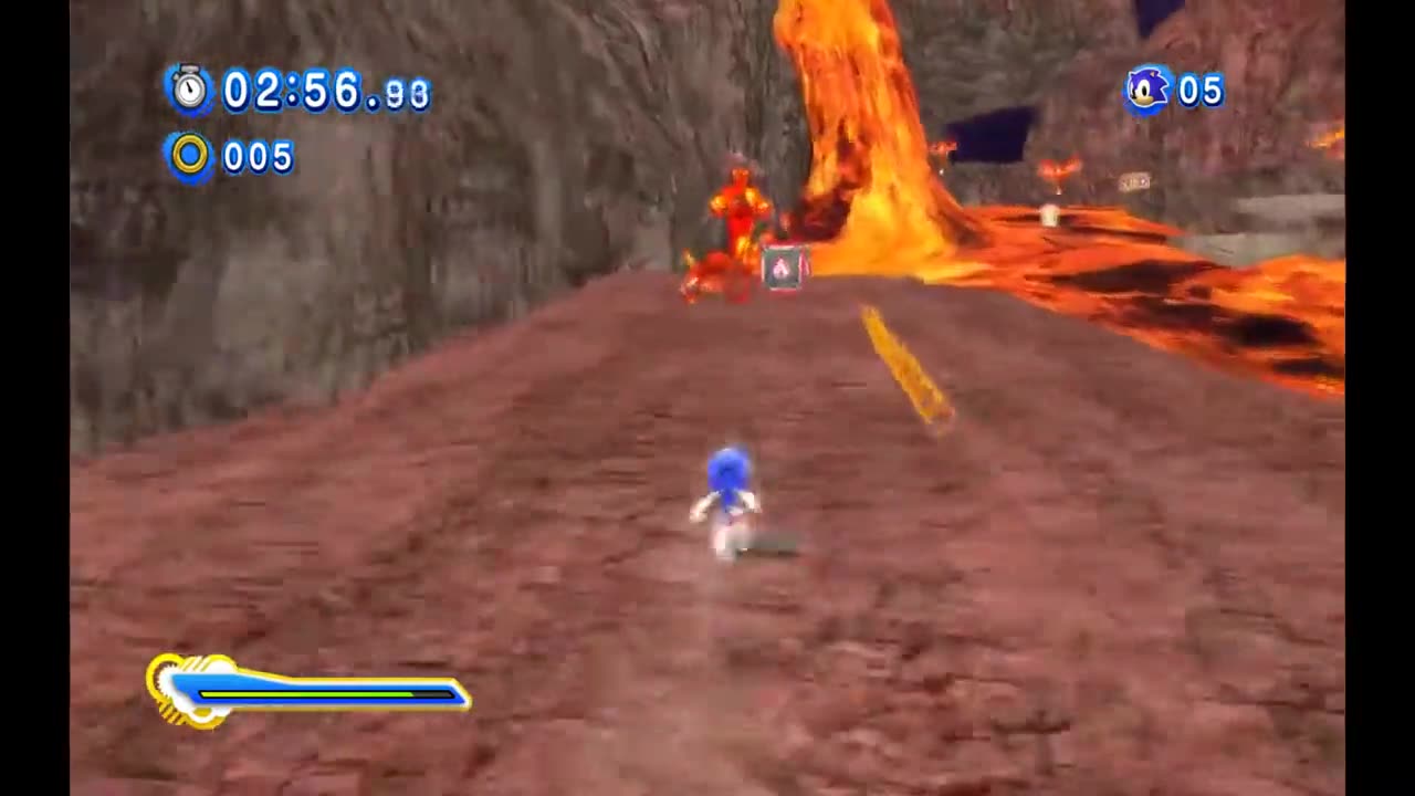 Let's Play Sonic Generations Crisis City Flame Core