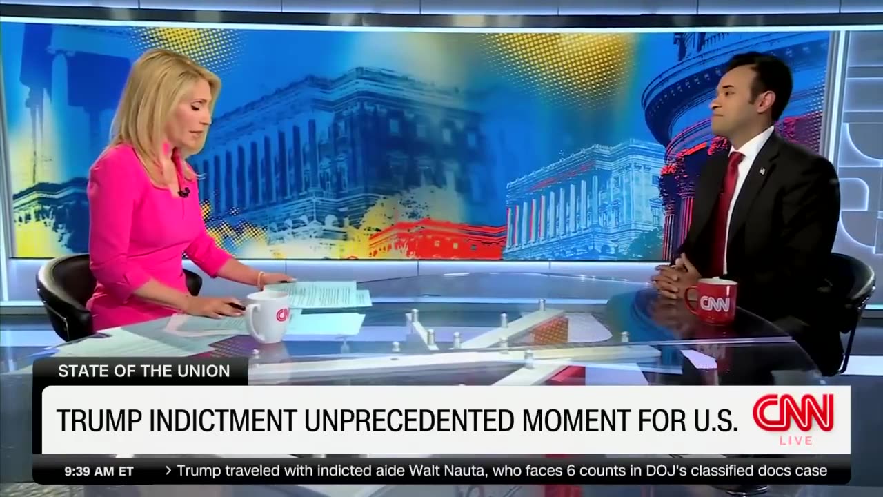 Vivek Ramaswamy Talks Trump Indictment on CNN 6.11.23