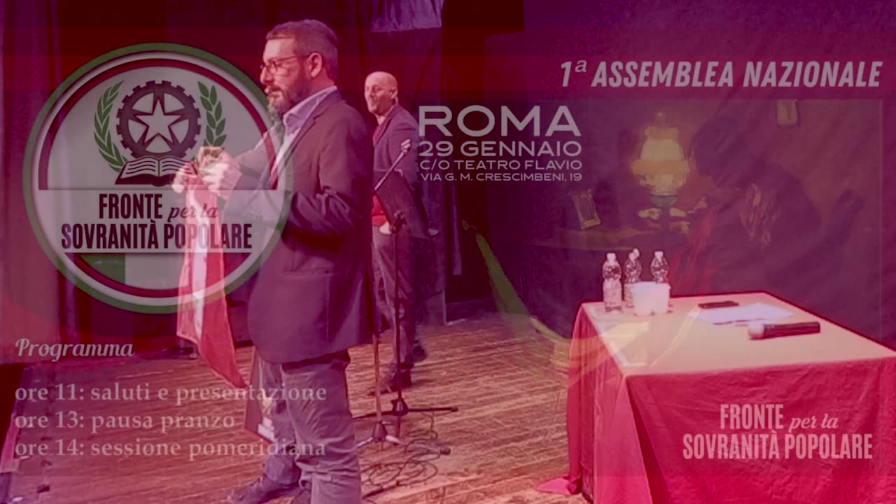 1° Assemblea Nazionale - 29/1/2023 #15 Riccardo Paccosi