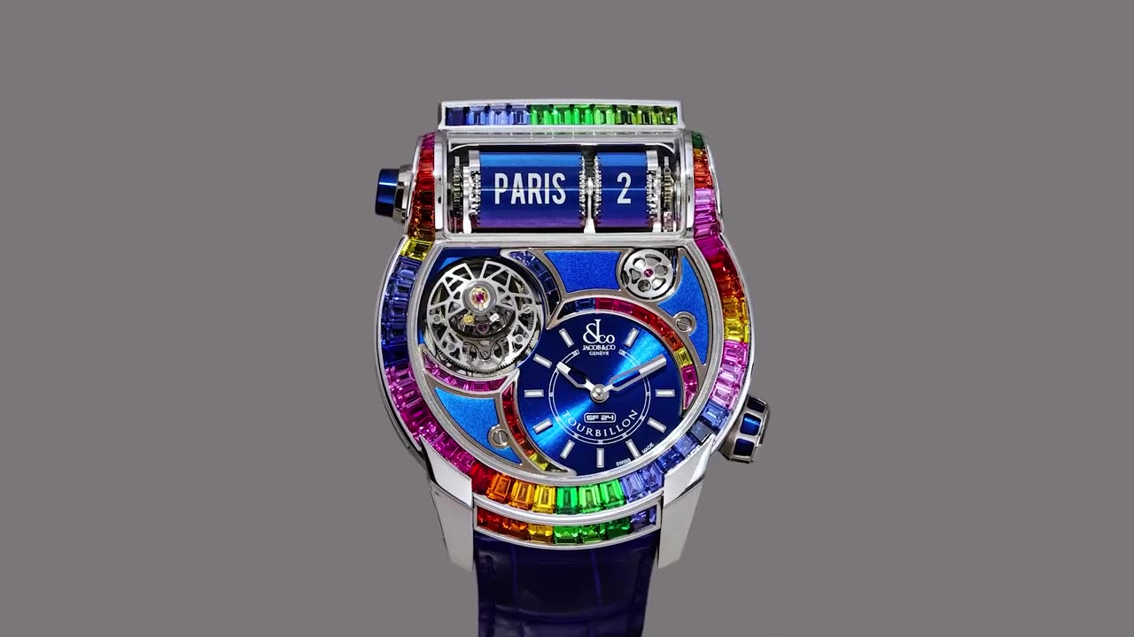 The Jacob & Co. Epic SF24 Tourbillon Arlequino