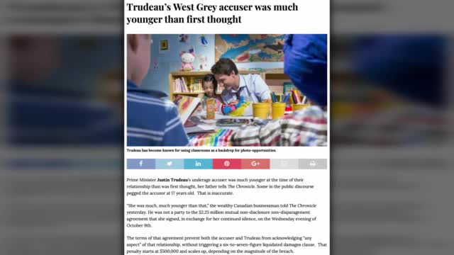 Justin Trudeau Accused of Sexually Abusing 12-Year-Old Girl – Media Silent