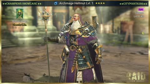 Raid Shadow Legends - Archmage Hellmut - Classic Skin