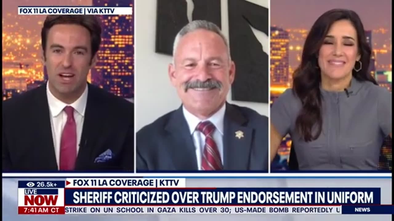 Trump-supporting sheriff in California faces criticism _ LiveNOW from FOX