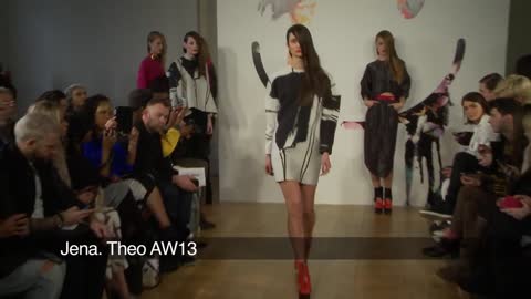 Young British Designer - Jena. Theo AW 2013 Collection London Fashion Week Show
