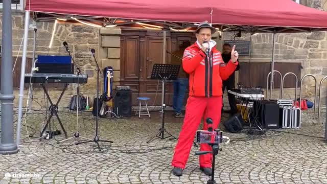 Demo Querdenken Öhringen 13.12.2020 Rede von Bodo Schiffmann