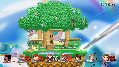 Super Smash Bros 4 Wii U Battle62