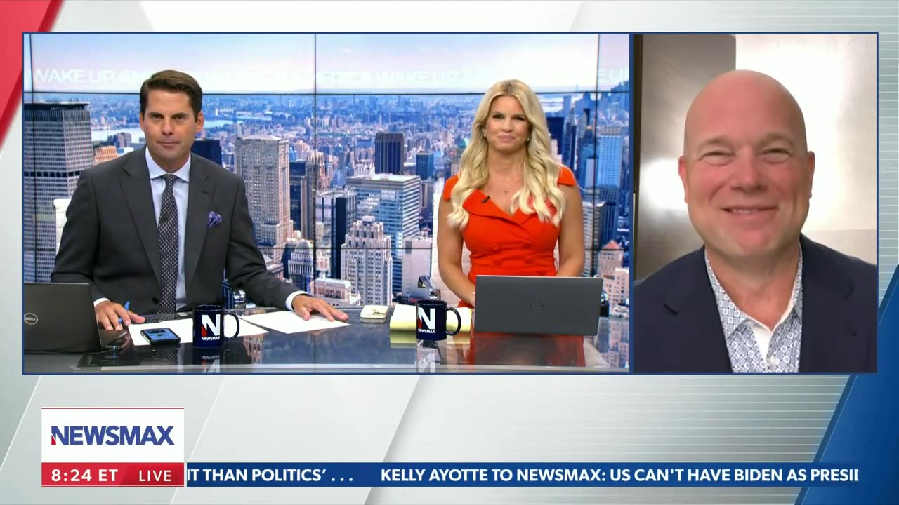 Matt Whitaker on Wake Up America-Newsmax 09.08.2023