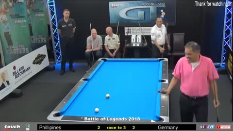 Efren Bata Reyes . Top 15 Amazing shots 2018