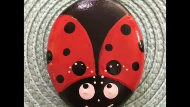 wonderful & unique pebble stone painting ideas