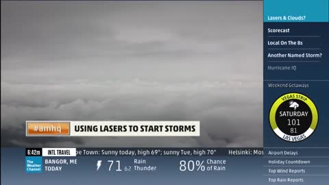 Laser Weather Control