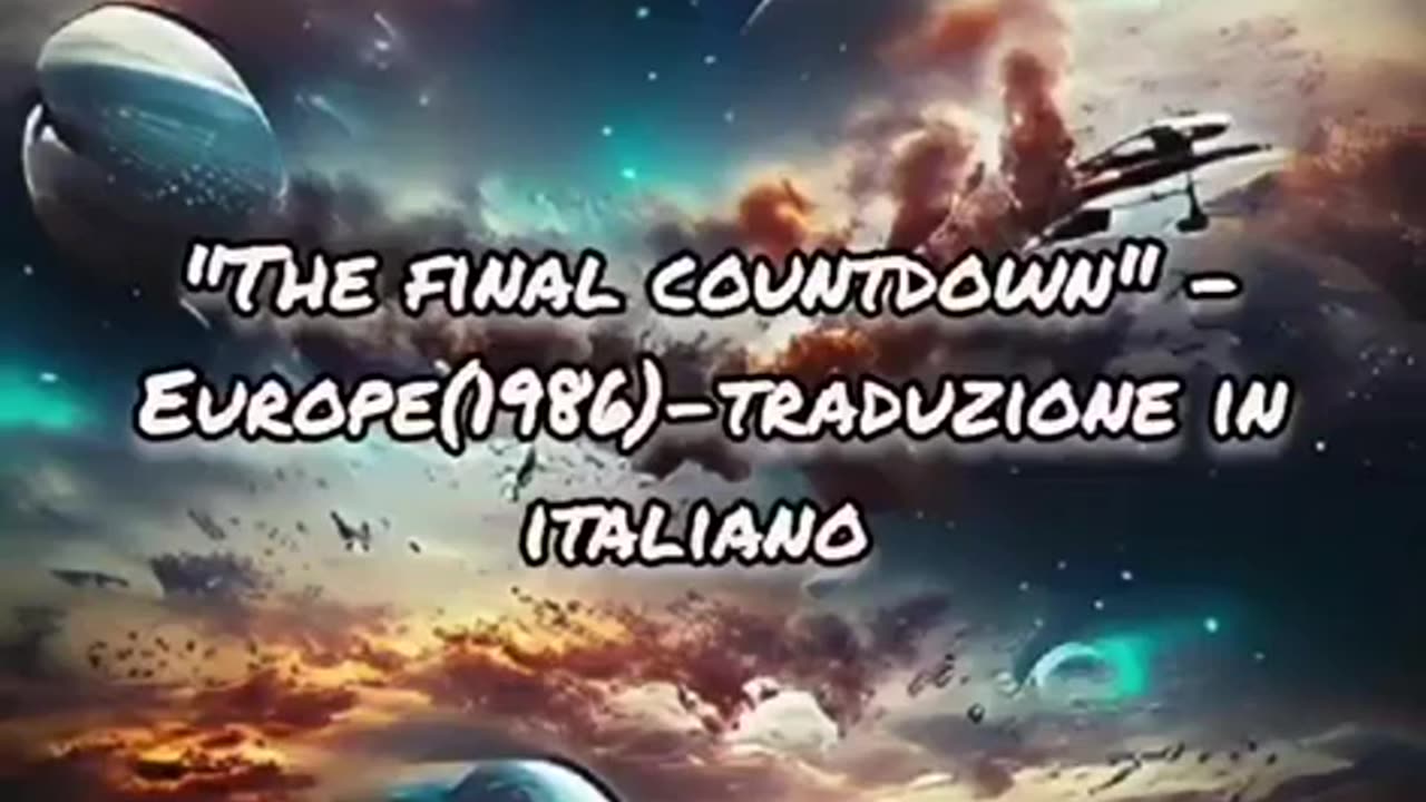 "The final countdown"-Europe (1986)-traduzione in italiano