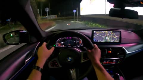 NEW BMW 5 Night (3.0 5 0D 3 0 hp) | POV Attempt #629 Joe Black