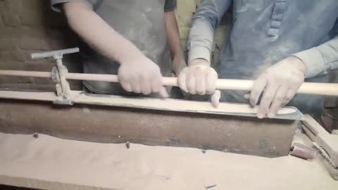 Making Snooker Cue / Snooker Stick From raw wood