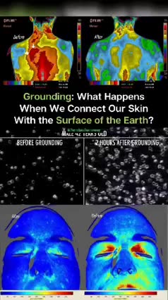 This is what happens the moment your feet touch the earth.