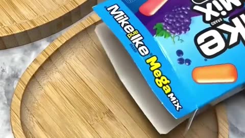 Filling Platter With Candies