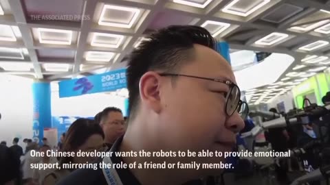 China is creating human-like robots