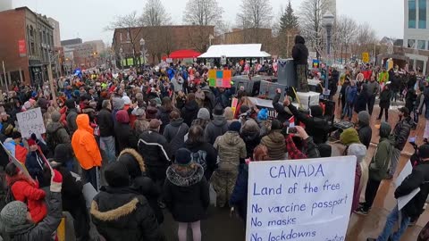 Twelve Year Old Boy Speaking about forced vax to get food in Nova-Scotia