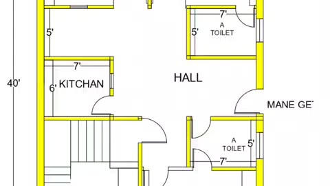 24x40 best house plan