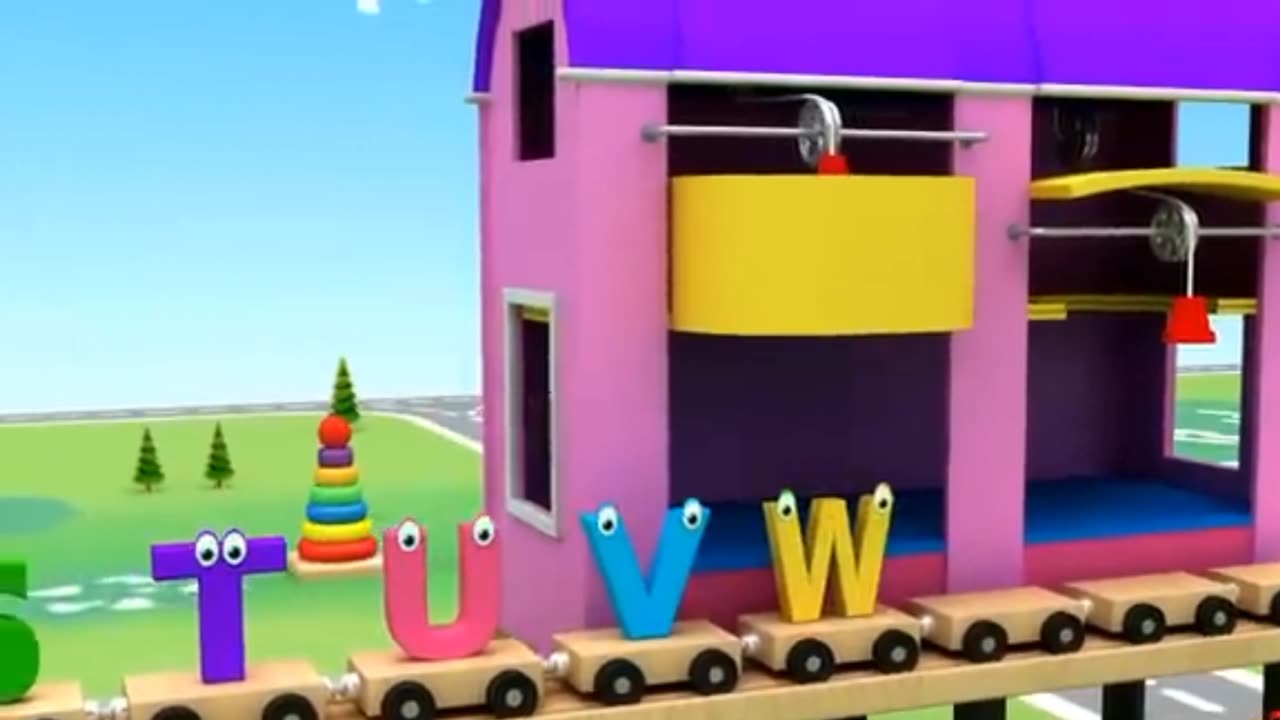 Alphabet Train 🚂 Song