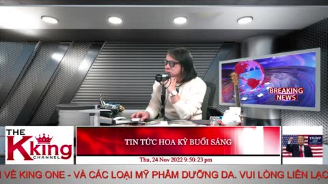 TIN TỨC HOA KỲ BUỔI TỐI - 11/24/2022 - The KING Channel