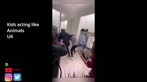 Kids fighting like Animals uk part 1