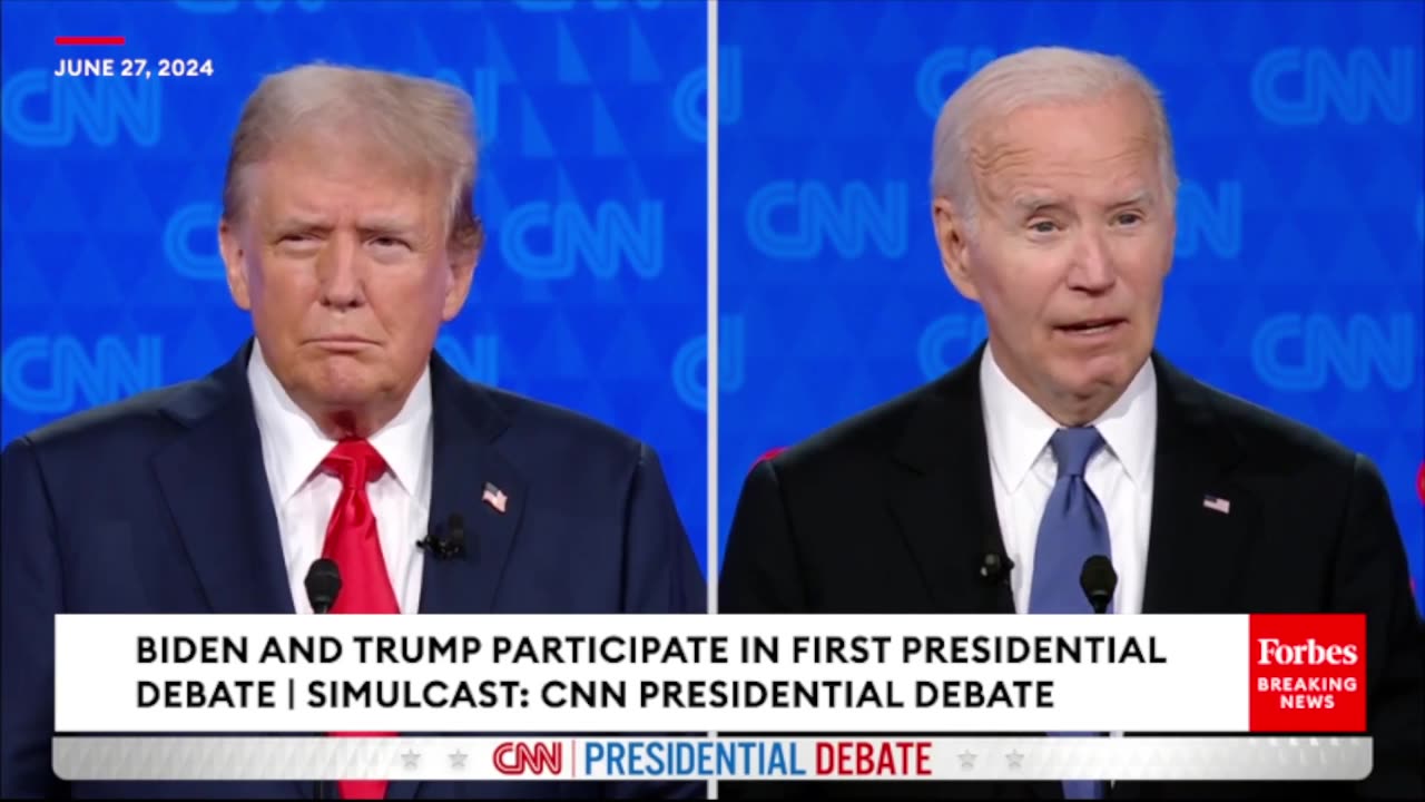 He Caused The Inflation- Trump Points Finger At Biden Over Economic Issues During Debate