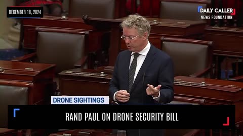 Rand Paul On Drone Security Bill