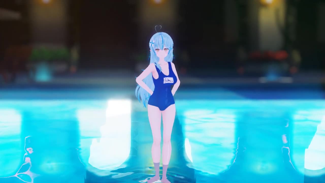 [MMD HOLOLIVE] 묵찌빠 (MMook JJi BBa) Yukihana Lamy (雪花ラミィ)