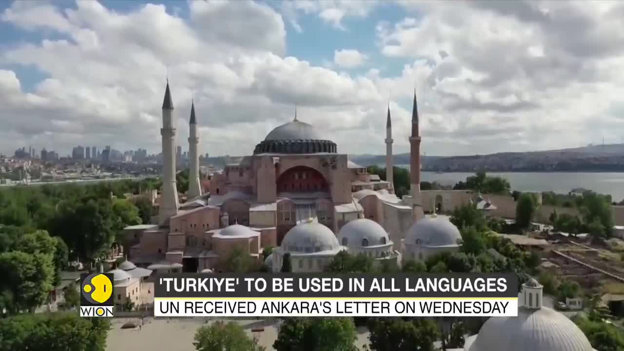 Turkey changes name to Turkiye; UN recognises the new name | International News | WION