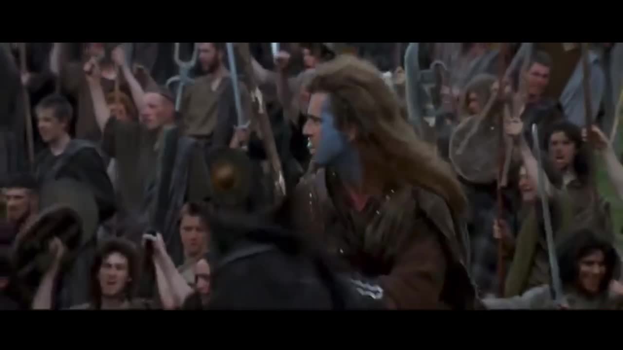 Braveheart clip - free men