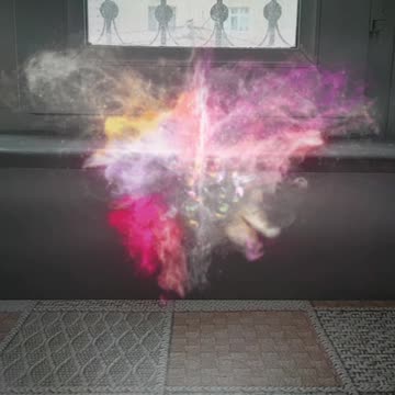 Magic color butterfly