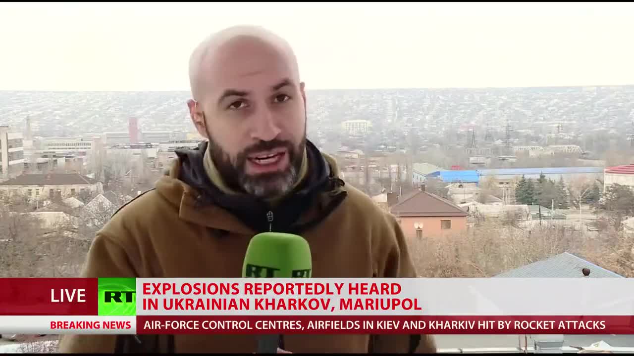 Fighting in Donbass
