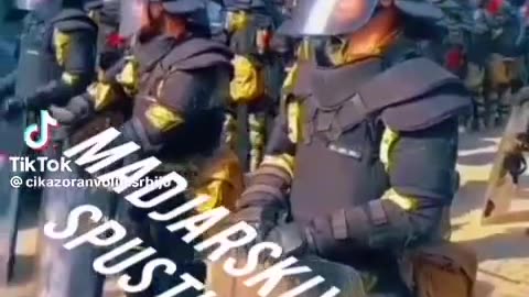 Hungarian KFOR (Nato) Units Have Refused To Engage The Serbian Protesters🤜♥️🤛