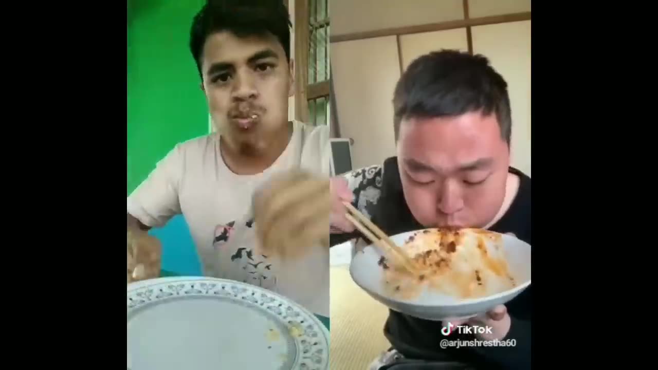 Funny Food Challange