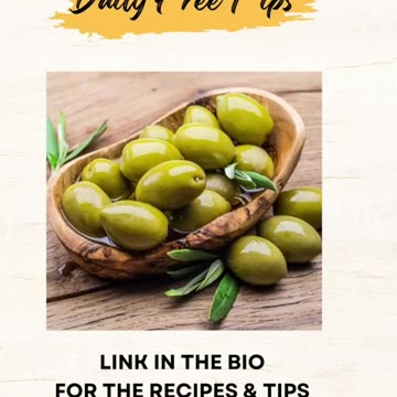 "Olives: Small Fruits, Big Health Benefits!