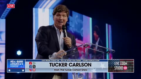 Tucker Carlson: The LEFT needs to explain their position | AmFest 2024